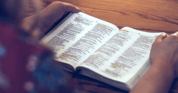 Prepare for Lent and Engage Meaningful and Life-Changing Practices Person reading the Bible