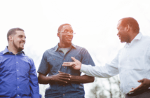 Who will be God’s Agents of Pastoral Calling? Pastor having a conversation with two young adults